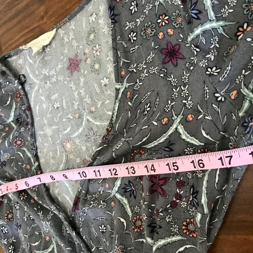 LoveStitch Women's‎ Lenka Wrap Maxi Dress Floral 3/4 Sleeve Size M High-Low Boho - Picture 16 of 16